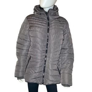 Womens Plus Size Puffer Jacket Sz 